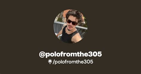 polo from the 305 porn|Polofromthe305 – Gay for Fans.